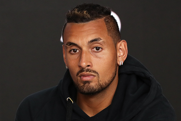 Article image for Nick Kyrgios responds to claims of a rift with Lleyton Hewitt