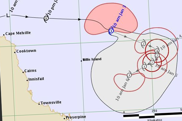 Article image for Tropical Cyclone Penny expected to strengthen overnight
