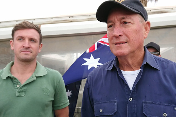 Tony Abbott condemns Senator Fraser Anning’s ‘extremist’ protest