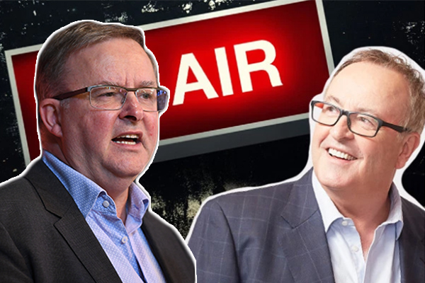 Article image for Anthony Albanese clashes with callers over franking credits