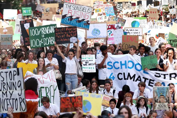 ‘They need to go to school’: Students stage more climate change strikes