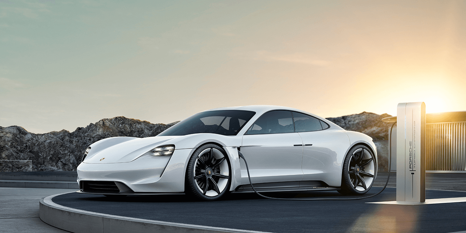 Porsche Taycan electric car