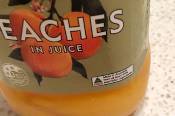 Article image for What this woman found in her peaches will disgust you