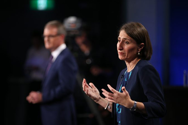 ‘I’ll let others talk about that’: Premier refusing to focus on victory in leaders’ debate