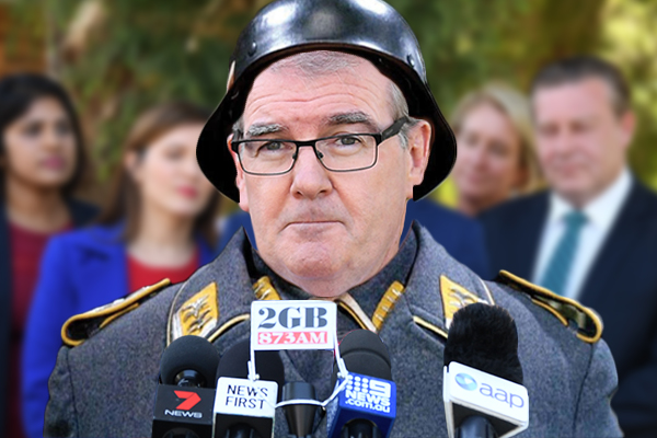Article image for ‘He’s the Sergeant Schultz of NSW politics’: Treasurer calls Michael Daley a liar
