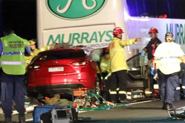 Article image for Teenagers fighting for life after horror M5 smash