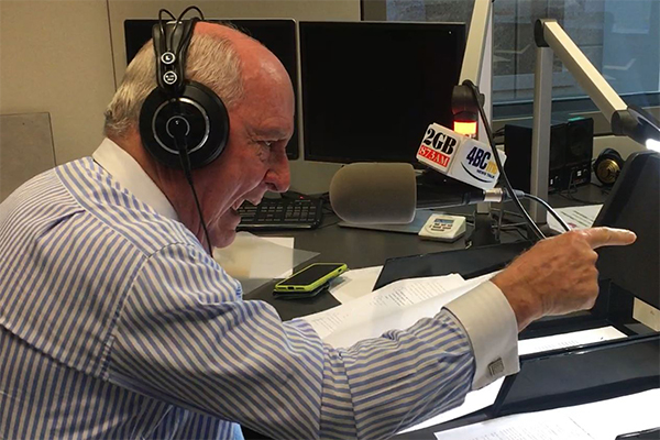Article image for ‘People are frightened!’: Alan Jones clashes with Police Minister on ‘over the top’ health order