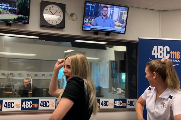 WATCH | Sales team at 4BC boogies to Ray’s favourite song