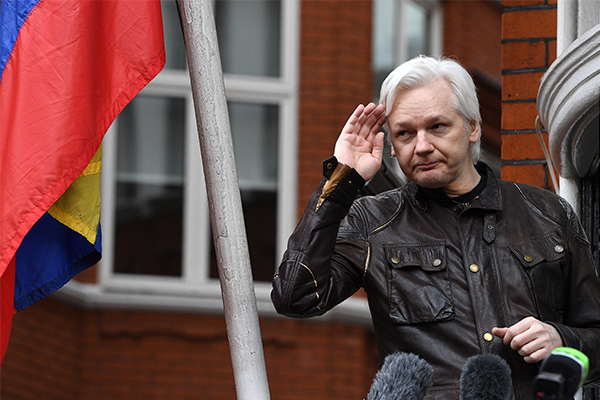 Julian Assange arrested by British police
