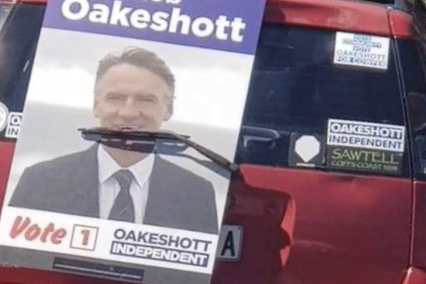 Rob Oakeshott supporter proves just how stupid they are