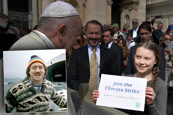 Article image for Former Greenpeace member likens school climate strikes to Hitler Youth