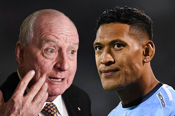 Article image for ‘It’s monstrous’: Alan Jones slams termination of Israel Folau’s contract