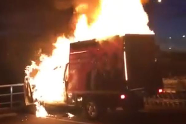 Article image for One Nation truck torched in post-election attack