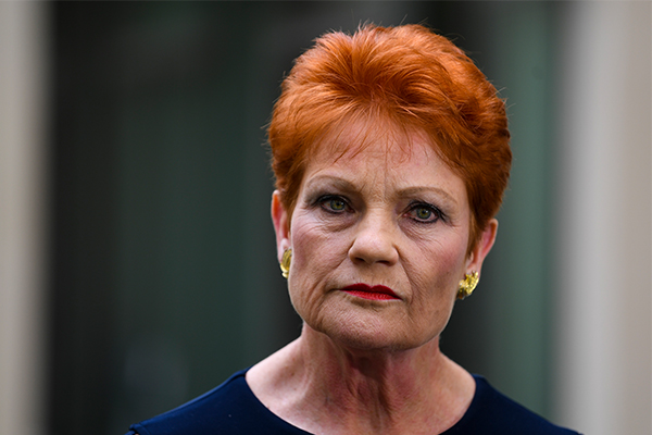 Article image for Pauline Hanson says strip club video release was ‘a set-up’