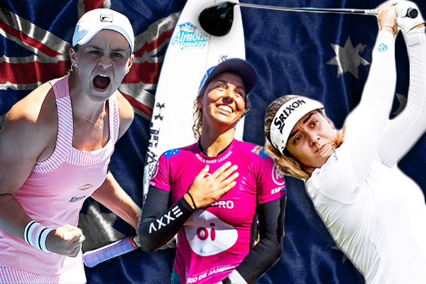 Article image for Green and Golden girls: Aussie women on top of the world