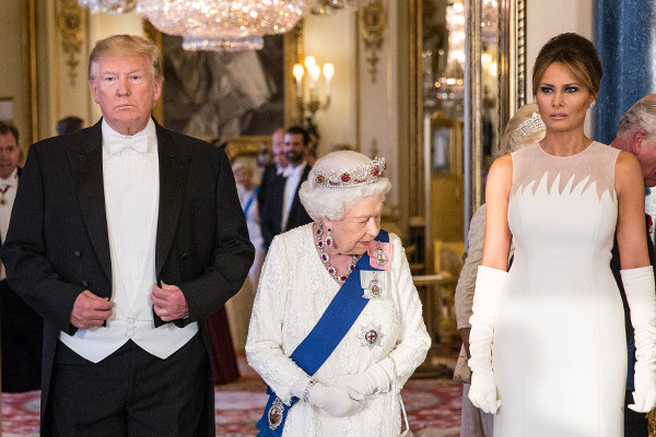 Trump attends Queen’s banquet after slamming London’s ‘nasty’ mayor