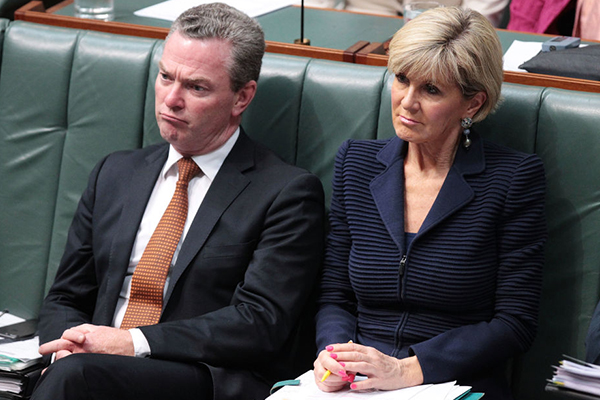 Christopher Pyne and Julie Bishop the subject of ministerial standards inquiry