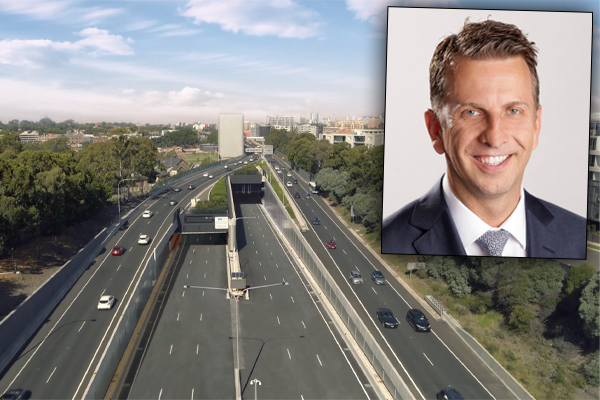 Article image for Minister defends toll cost ahead of M4 tunnel opening