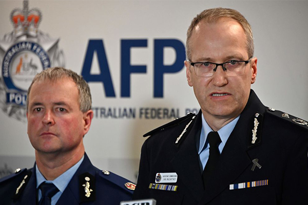 Top cop says ‘community safety comes first’ after alleged Islamic State supporters arrested