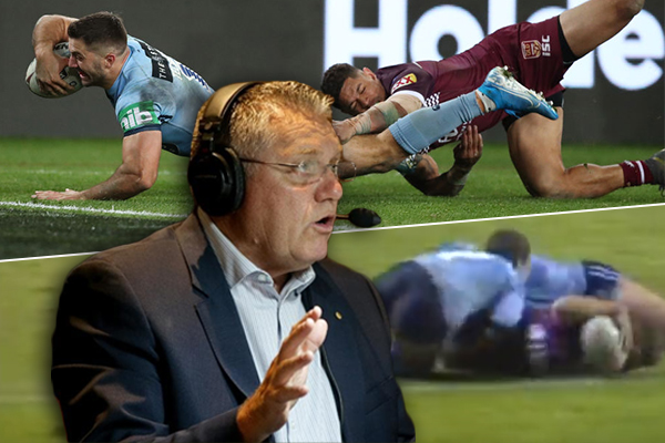 Ray Hadley prepares to call his 91st State of Origin match