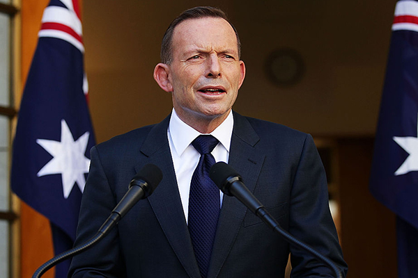 Article image for Calls for statue of Tony Abbott to be erected