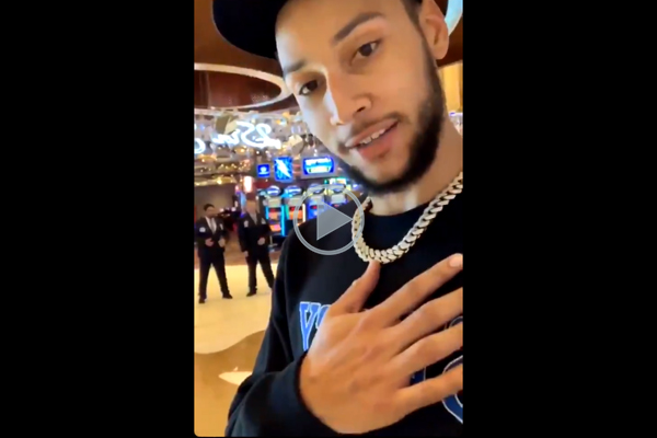 Article image for Ben Simmons responds to claims he lied about being denied entry to casino