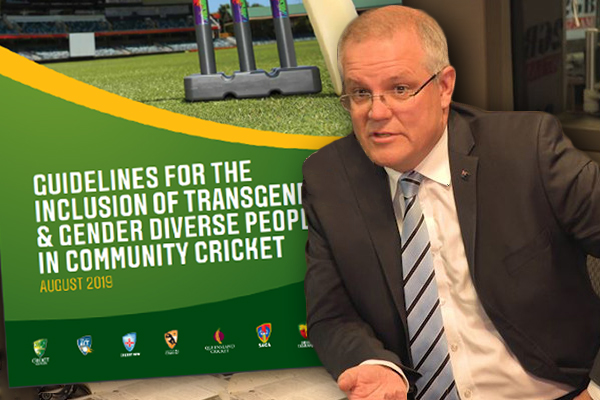 Article image for EXCLUSIVE | Prime Minister slams Cricket Australia’s ‘mystifying’ transgender policy