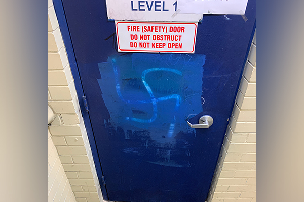 Article image for Anti-Semitic graffiti discovered in Sydney RSL