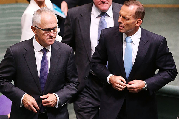 Article image for Tony Abbott blames Malcolm Turnbull for his demise as leader
