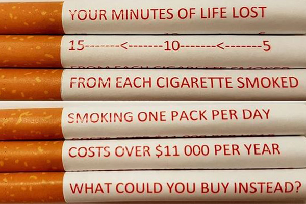 Health researchers call for warning messages on cigarettes
