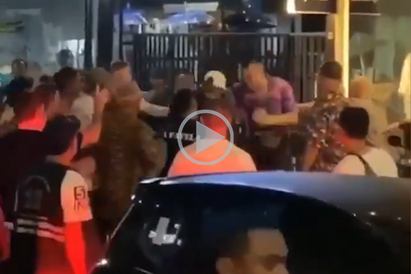 WATCH | NRL star caught on camera in Bali street fight