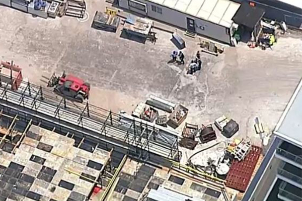 Article image for Man stabbed multiple times at Sydney construction site