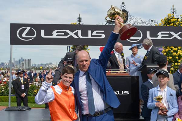 Winning trainer opens up on Melbourne Cup celebrations
