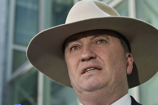 Barnaby Joyce urges caution over Chinese dairy takeover