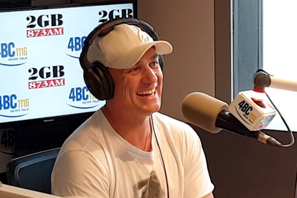 Shannon Noll joins Ray Hadley live in-studio