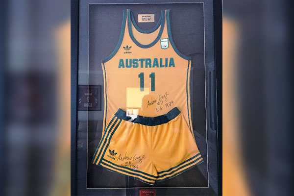 Basketball legend’s Olympic Games uniform auctioned off for bushfire relief