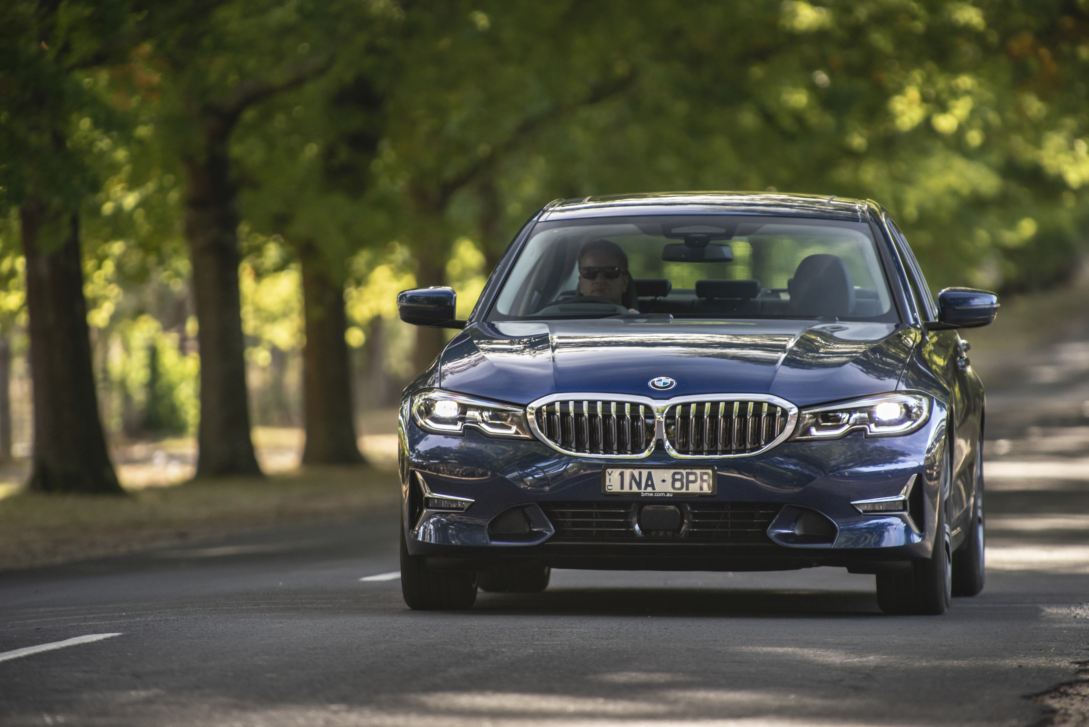 BMW latest generation 330i sedan - much improved but with a sporty ride