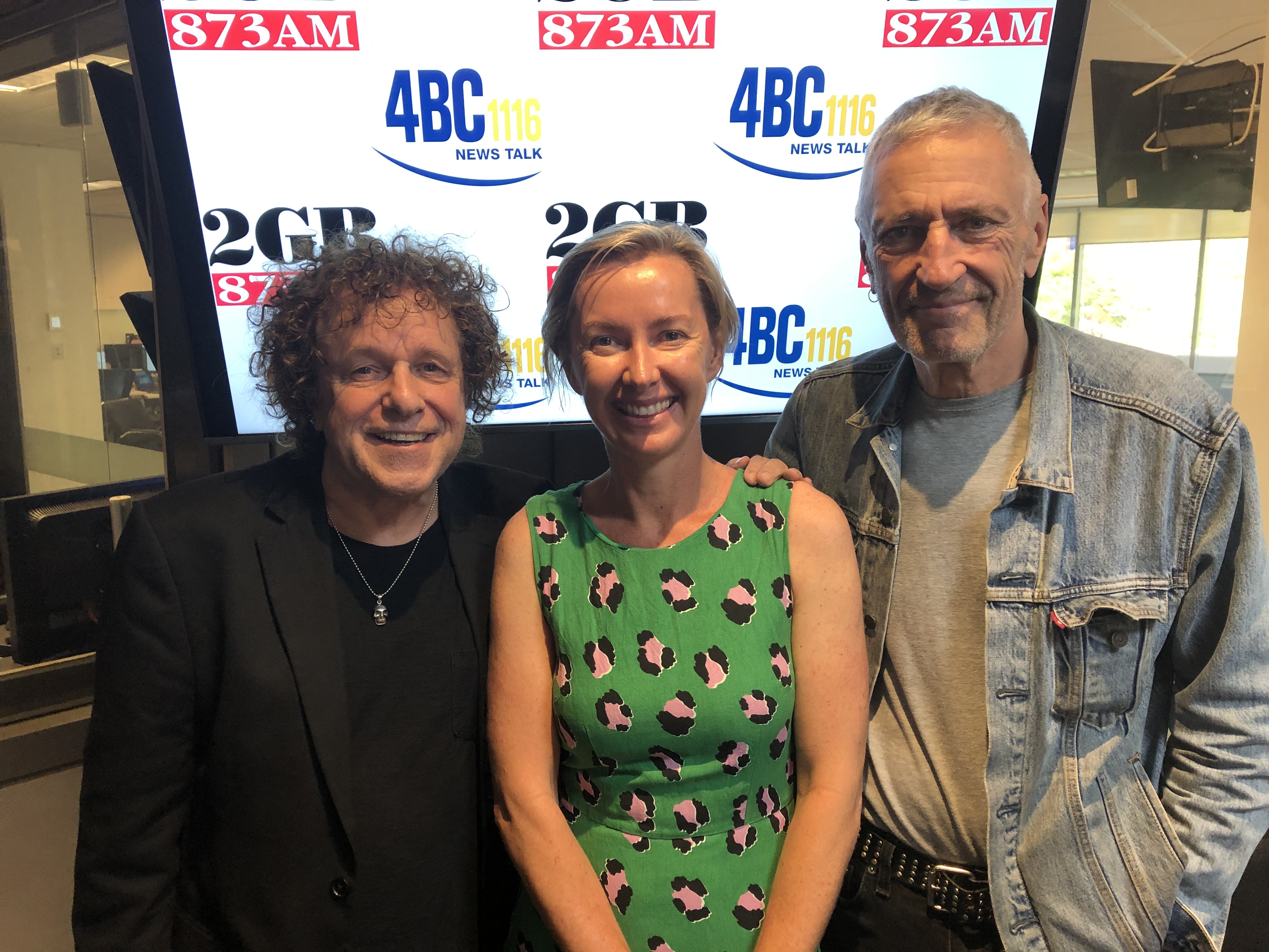 John Waters and Leo Sayer in studio with Deb Knight to talk bushfire relief