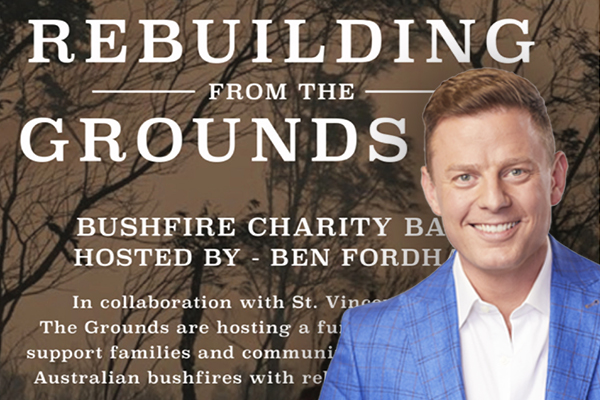 Article image for Ben Fordham hosting bushfire charity ball in Sydney