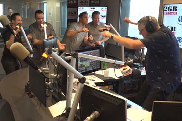 Article image for WATCH | Ray Hadley pranked by Human Nature