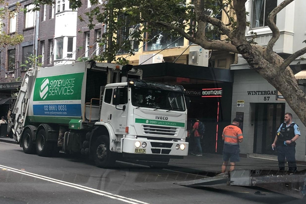 21yo killed by garbage truck in CBD hit & run