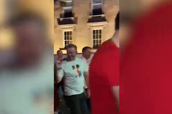 WATCH | Anthony Albanese caught flipping-off protesters at Mardi Gras