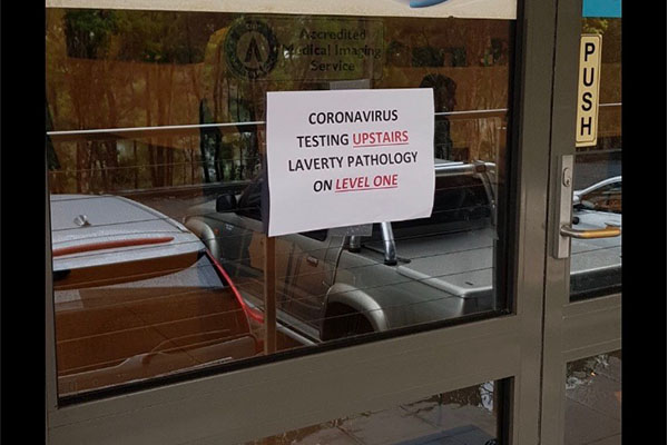 EXCLUSIVE | Coronavirus testing facility discovered in Sydney office building