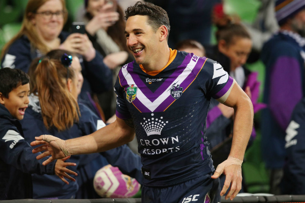 BILLY SLATER #CP7 MELBOURNE STORM 2009 SELECT NRL CLUB PLAYER OF THE YEAR 