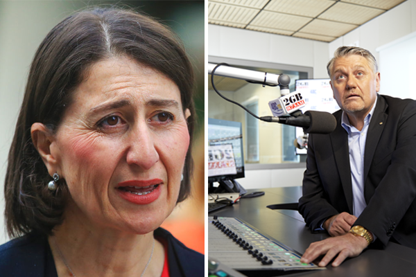 Article image for ‘I feel a bit stupid supporting you’: Ray Hadley calls out Gladys Berejiklian