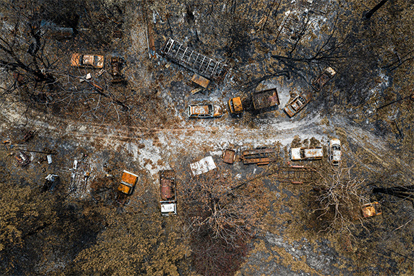 Article image for Bushfire victim to spend second winter in caravan as supply scarcity continues