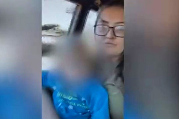 Article image for WATCH | QLD woman in car with unrestrained baby