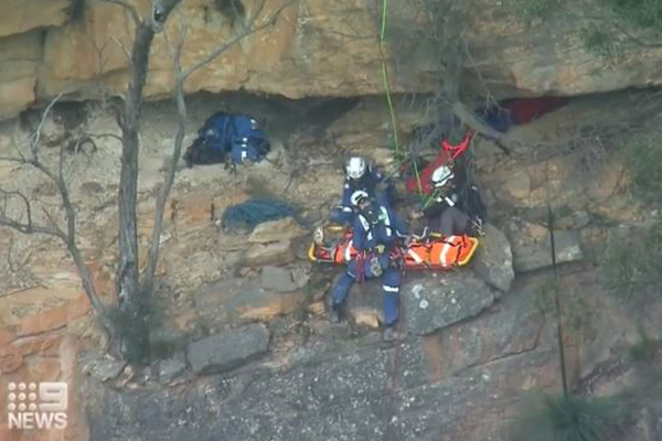 Article image for Injured rock-climber stranded during 20-hour long rescue mission