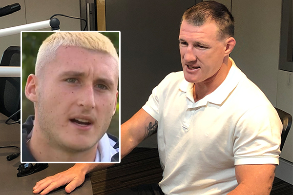 ‘He’s a two-faced coward’: Paul Gallen tears into Mark Carroll over Bronson Xerri comments