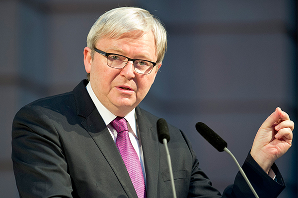 Article image for Kevin Rudd blasts Labor’s ‘faceless men’, calls on faction ban